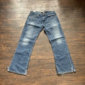 Levi's 527 Low Boot Cut Jeans 34x32 Blue Denim Men Y2K Vintage